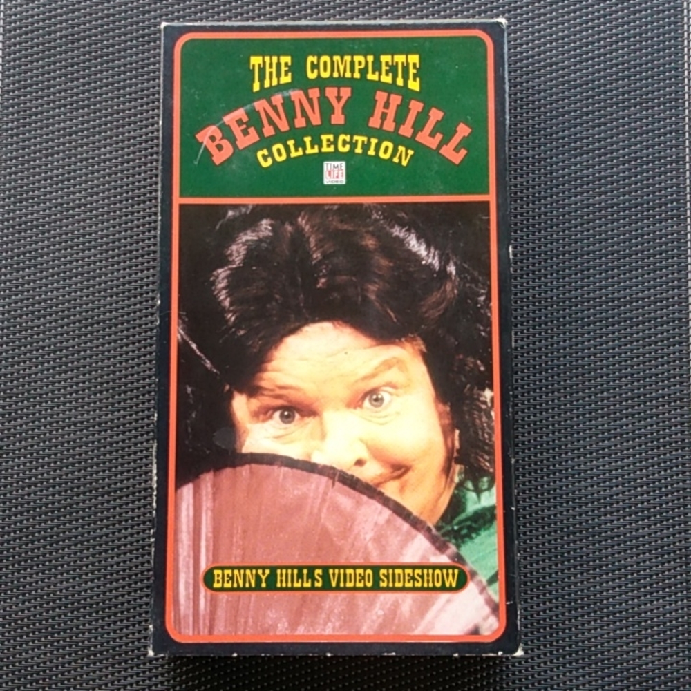 Vintage VHS Tape The Complete Benny Hill Collection - Time Life / HBO Video